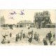 carte postale ancienne 80 CAYEUX-SUR-MER. La Grève et les Châlets 1908