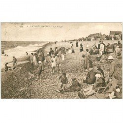 carte postale ancienne 80 CAYEUX-SUR-MER. La Plage 1931