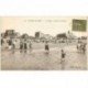 carte postale ancienne 80 CAYEUX-SUR-MER. La Plage à Marée montante 1917