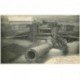 carte postale ancienne 80 CHUIGNES. Grosse Bertha canon abandonné par les Allemands. Guerre 1914-18.