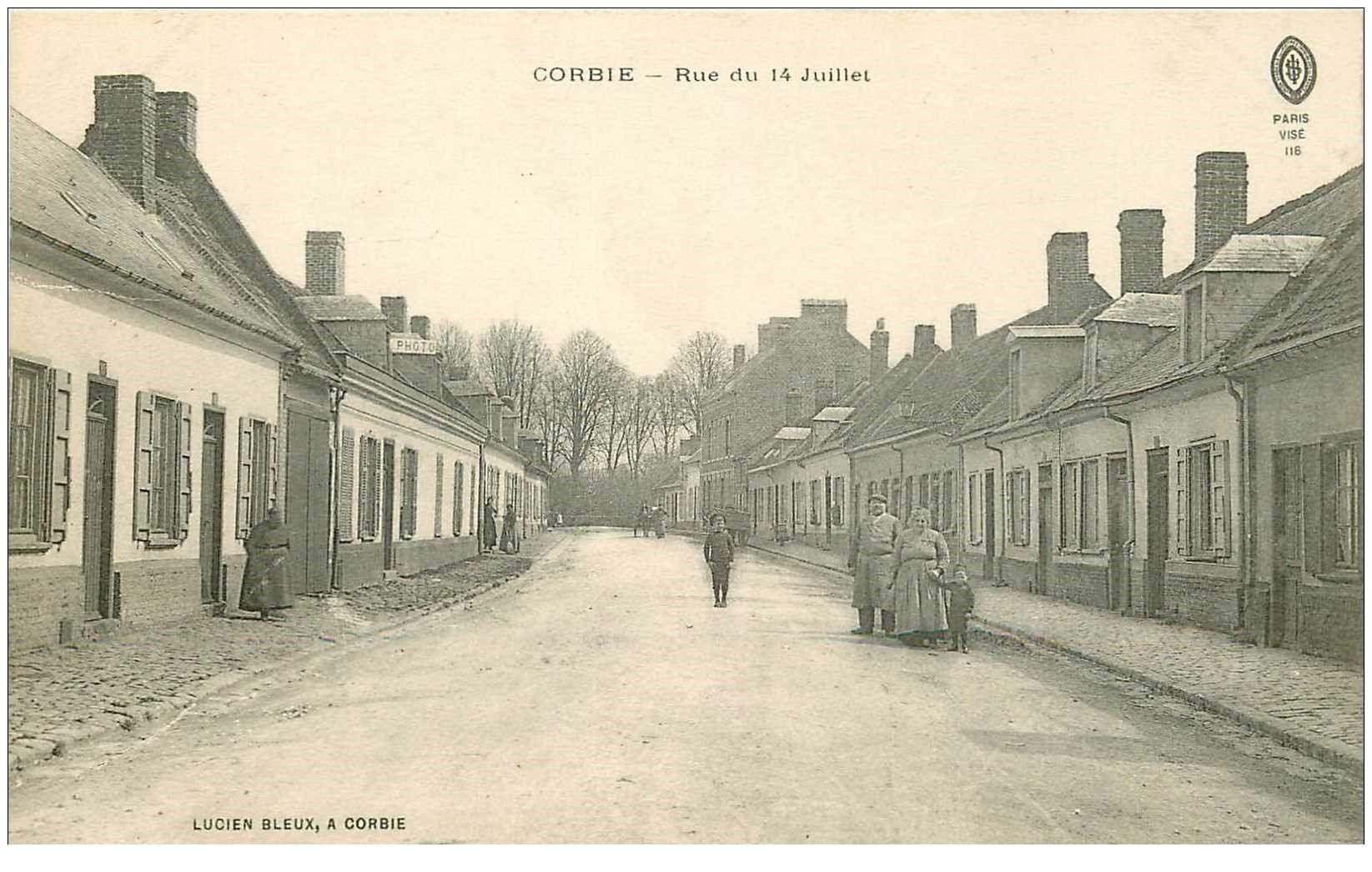 80 CORBIE. Rue du 14 Juillet