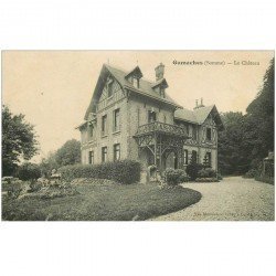 carte postale ancienne 80 GAMACHES. Le Château