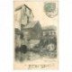 80 GUERBIGNY. Le Pont sur Avre 1906 avec personnages sur l'Ecluse