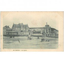 carte postale ancienne 80 LE CROTOY. Le Casino vers 1900