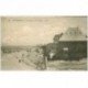 carte postale ancienne 80 LE CROTOY. Plage et Casino. Timbre Taxe 1925