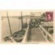 carte postale ancienne 80 LE HOURDEL. Le Port avec Pêcheurs 1935. Poissons Crustacés et Bateaux de Pêche