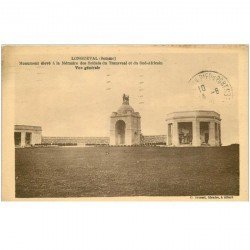 carte postale ancienne 80 LONGUEVAL. Monument Soldats du Transvaal et Sud-Africain 1933