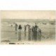 carte postale ancienne 80 MERS-LES-BAINS. La Plage 1918