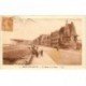 carte postale ancienne 80 MERS-LES-BAINS. La Plage et la Digue vers 1925