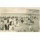 carte postale ancienne 80 MERS-LES-BAINS. La Plage sur le Sable 1905