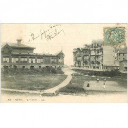 carte postale ancienne 80 MERS-LES-BAINS. Le Casino 1904
