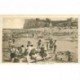 carte postale ancienne 80 MERS-LES-BAINS. Le repos sur la Plage 1937