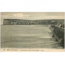 carte postale ancienne 80 MERS-LES-BAINS. Vue de Mers prise des Jetées