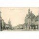 carte postale ancienne 80 MONTDIDIER. Café du Commerce Place Hôtel de Ville