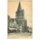 carte postale ancienne 80 MONTDIDIER. Eglise Saint Sepulcre Rue Parmentier 1915. Quincaillerie Bertrand.