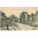 carte postale ancienne 80 MONTDIDIER. Ruines Guerre 1914. Attelage Rue d'Amiens