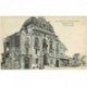 carte postale ancienne 80 MONTDIDIER. Ruines Guerre 1914. Hôtel de Ville animation