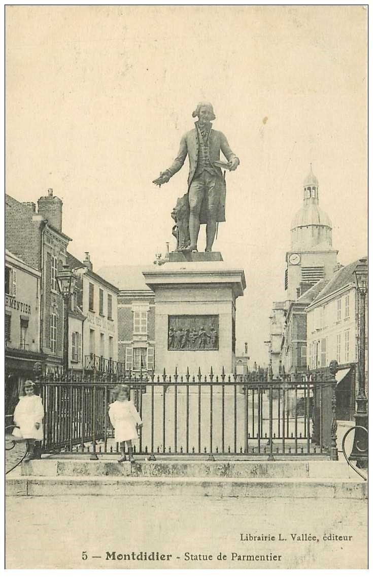 80 MONTDIDIER. Statue de Parmentier