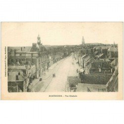 carte postale ancienne 80 MONTDIDIER. Vue générale 1917