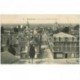 carte postale ancienne 80 MONTDIDIER. Vue prise de l'Hôtel de Ville Magasin essence pour Autimobile au coin