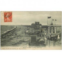 carte postale ancienne 80 ONIVAL SUR MER. Côté Cayeux