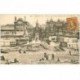 carte postale ancienne 80 ONIVAL SUR MER. La Plage Avenue du Grand Hôtel