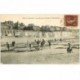 carte postale ancienne 80 ONIVAL SUR MER. La Plage jeux de sable 1932