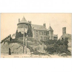 carte postale ancienne 80 ONIVAL. Le Moulin de Pierre