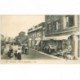 carte postale ancienne 80 ONIVAL. Rue Saint Valéry magasin Aux Dames de France vente de cartes postales