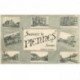 carte postale ancienne 80 PENNES. Souvenir multivues 1907