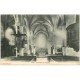 carte postale ancienne 02 LIZY. L'Eglise intérieur 1914. Beau Crucifix