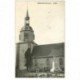 carte postale ancienne 80 QUEND VILLE. L'Eglise et Monument avec animation 1931