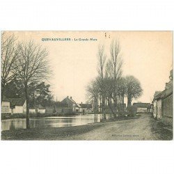 carte postale ancienne 80 QUEVAUVILLERS. La Grande Mare