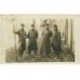 80 ROSIERES. Carte Photo d'un groupe de Poilus 1914