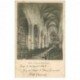 carte postale ancienne 80 ROYE. Intérieur Eglise Saint-Pierre 1903