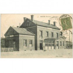 80 ROYE. La Gare 1924