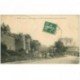 carte postale ancienne 80 ROYE. Les Remparts et les Tours belle animation