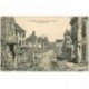 carte postale ancienne 80 ROYE. Rue Saint-Pierre ruines 1921