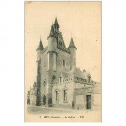 carte postale ancienne 80 RUE. Le Beffroi 1930