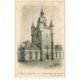 carte postale ancienne 80 RUE. Vers 1900 Hôtel de Ville et Beffroi