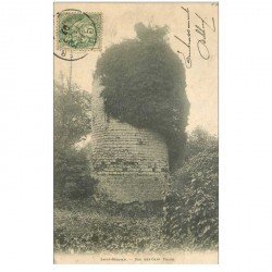 carte postale ancienne 80 SAINT-RIQUIER. Vue des Cent Tours 1907