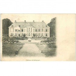 carte postale ancienne 80 SELINCOURT. Le Château 1908