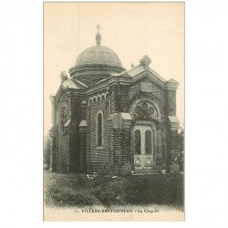 carte postale ancienne 80 VILLERS-BRETONNEUX. La Chapelle