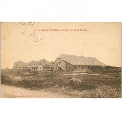 carte postale ancienne 80 VILLERS-BRETONNEUX. La Ferme de la Couture 1924