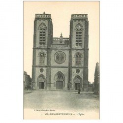 carte postale ancienne 80 VILLERS-BRETONNEUX. L'Eglise