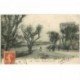 carte postale ancienne 84 AVIGNON. Attelages Boulevard du Rhône 1910