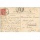 carte postale ancienne 84 AVIGNON. Fiacre Porte de l'Oulle 1906
