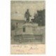 carte postale ancienne 84 AVIGNON. Jeune Fille au pied Statue Le Brave Crillon 1910