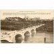 carte postale ancienne 84 AVIGNON. Nouveau Pont de Pierre