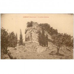 carte postale ancienne 84 CADENET. Ancien Château